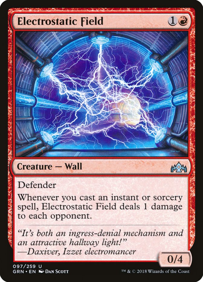 Electrostatic Field [Guilds of Ravnica] - The Mythic Store | 24h Order Processing