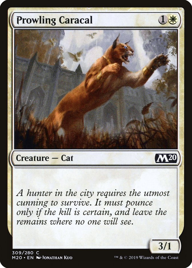 Prowling Caracal [Core Set 2020] - The Mythic Store | 24h Order Processing