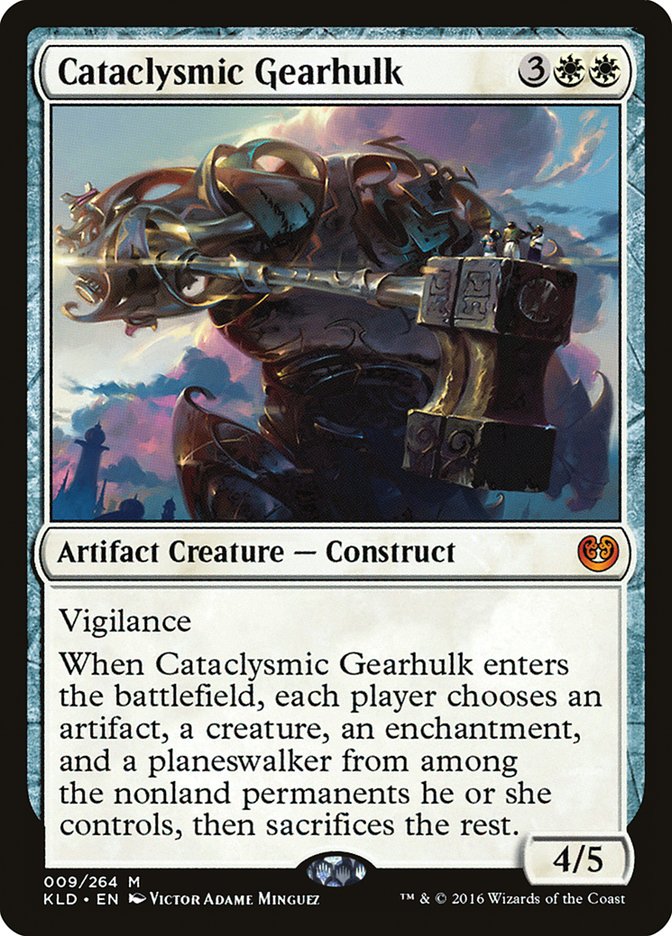 Cataclysmic Gearhulk [Kaladesh] - The Mythic Store | 24h Order Processing