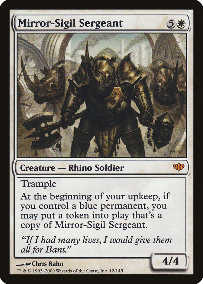 Mirror-Sigil Sergeant [Conflux] - The Mythic Store | 24h Order Processing