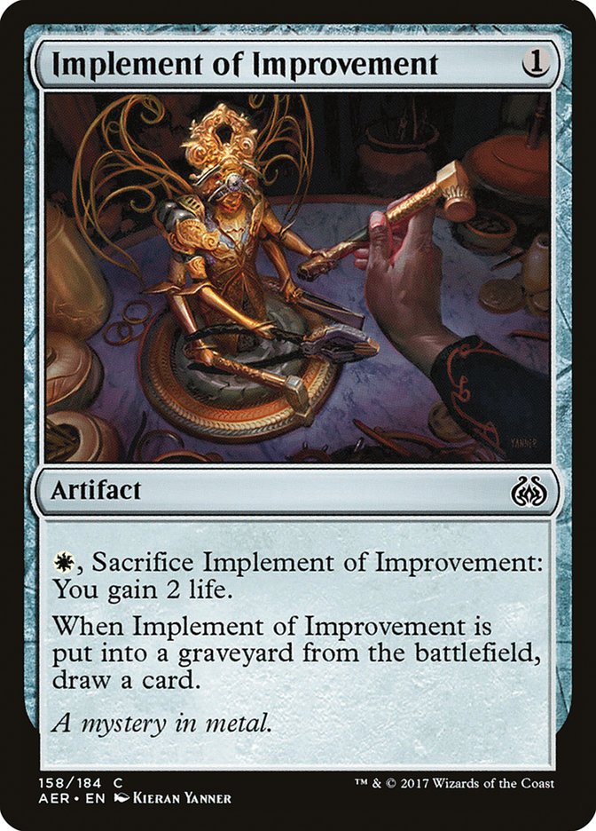 Implement of Improvement [Aether Revolt] - The Mythic Store | 24h Order Processing