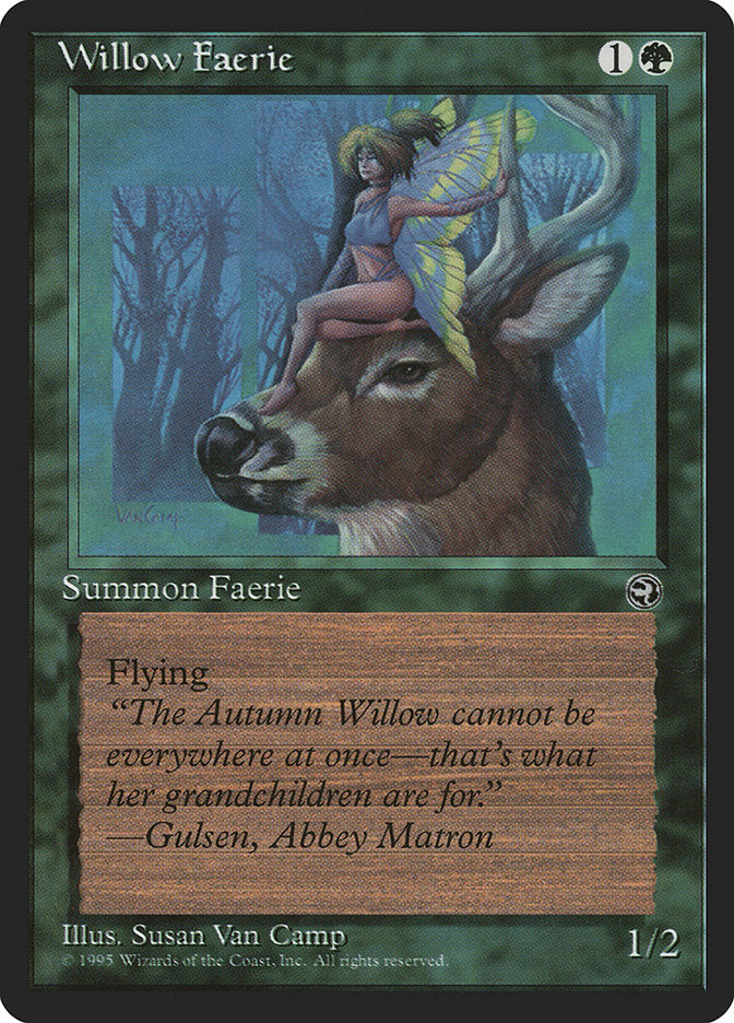 Willow Faerie (Gulsen Flavor Text) [Homelands] - The Mythic Store | 24h Order Processing