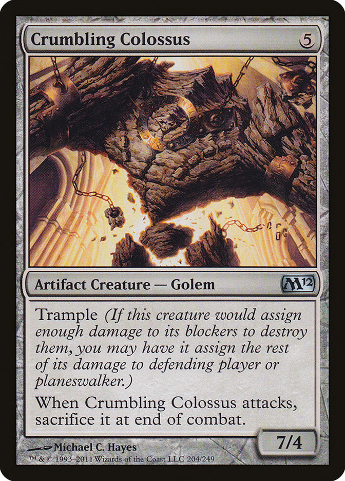 Crumbling Colossus [Magic 2012] - The Mythic Store | 24h Order Processing