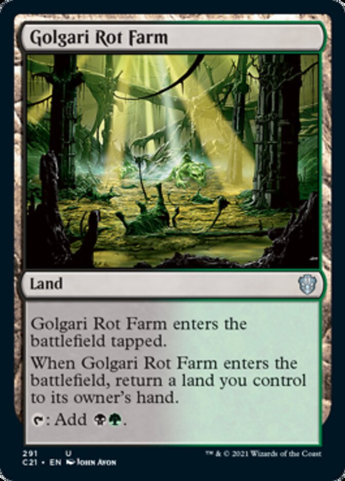 Golgari Rot Farm [Commander 2021] - The Mythic Store | 24h Order Processing
