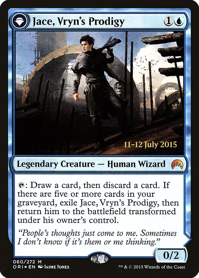 Jace, Vryn's Prodigy // Jace, Telepath Unbound [Magic Origins Prerelease Promos] - The Mythic Store | 24h Order Processing