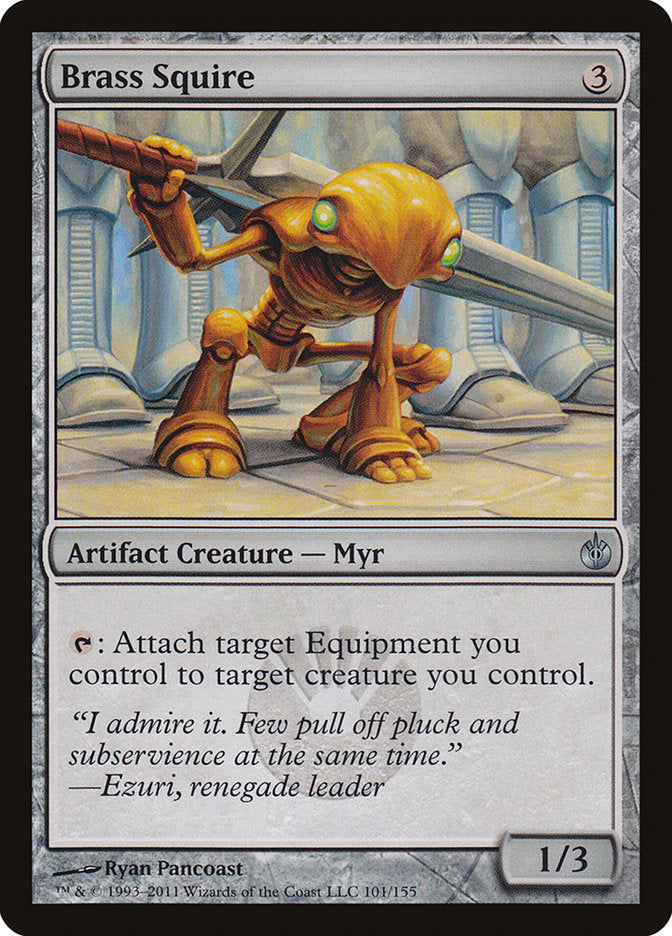 Brass Squire [Mirrodin Besieged] - The Mythic Store | 24h Order Processing