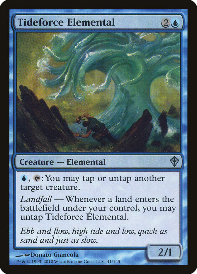 Tideforce Elemental [Worldwake] - The Mythic Store | 24h Order Processing