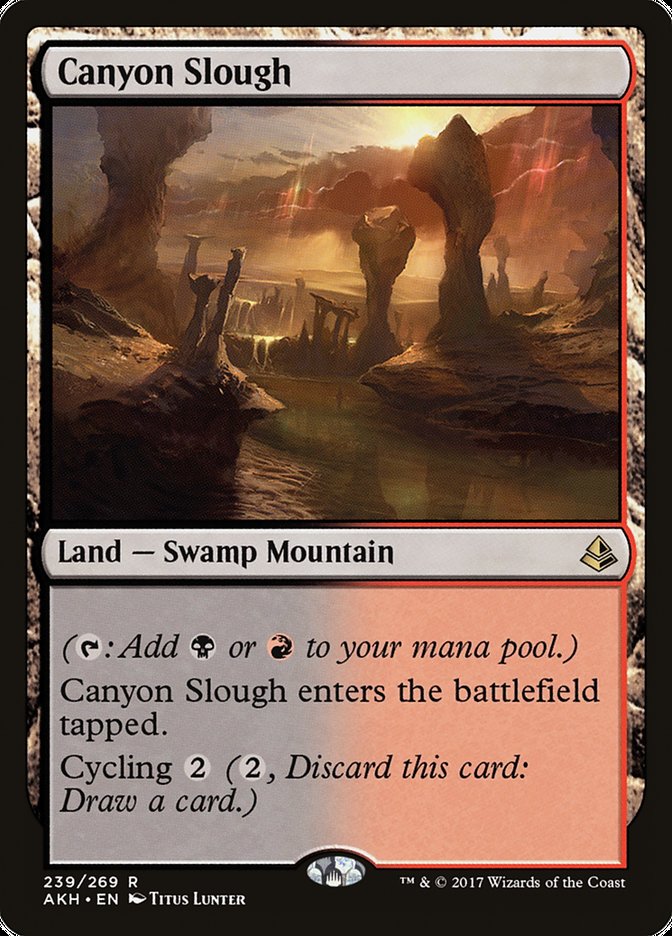 Canyon Slough [Amonkhet] - The Mythic Store | 24h Order Processing