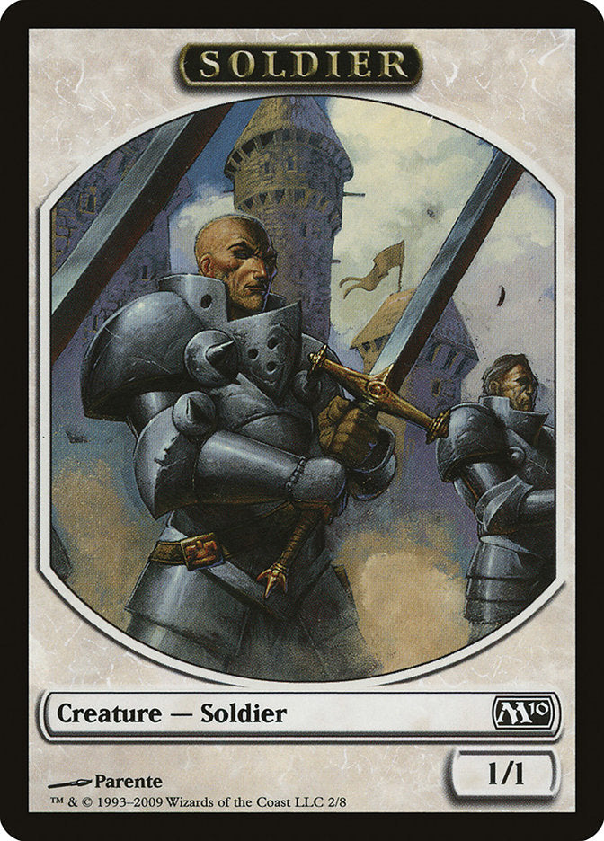 Soldier Token [Magic 2010 Tokens] - The Mythic Store | 24h Order Processing