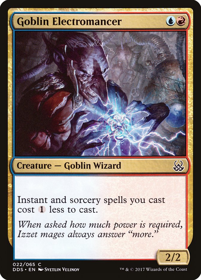 Goblin Electromancer [Duel Decks: Mind vs. Might] - The Mythic Store | 24h Order Processing