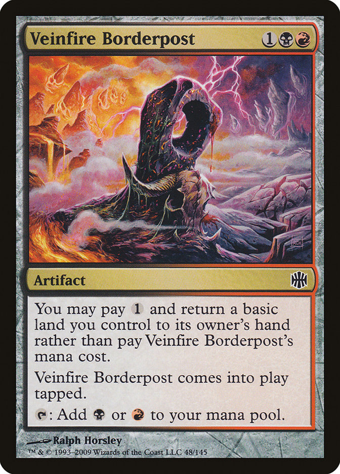 Veinfire Borderpost [Alara Reborn] - The Mythic Store | 24h Order Processing