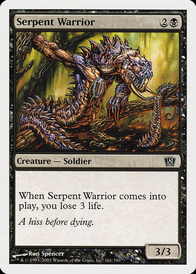 Serpent Warrior [Eighth Edition] - The Mythic Store | 24h Order Processing