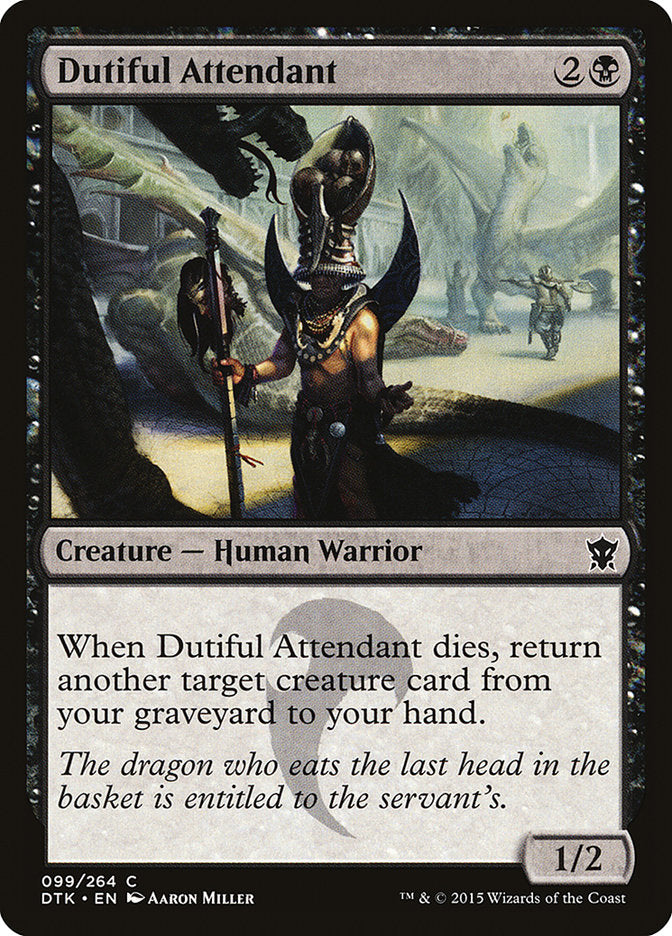 Dutiful Attendant [Dragons of Tarkir] - The Mythic Store | 24h Order Processing