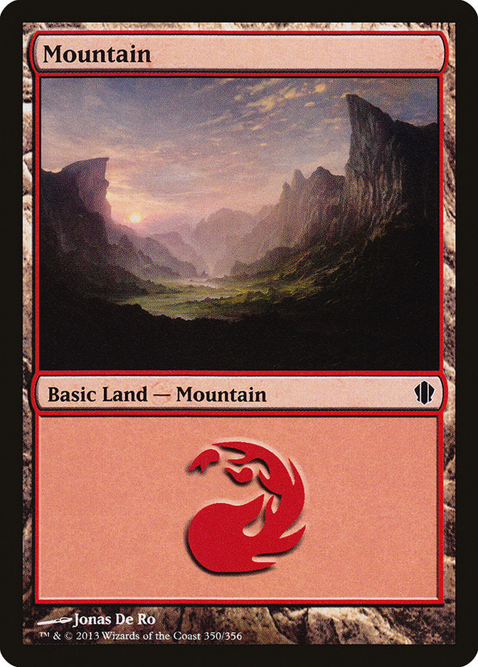 Mountain (350) [Commander 2013] - The Mythic Store | 24h Order Processing