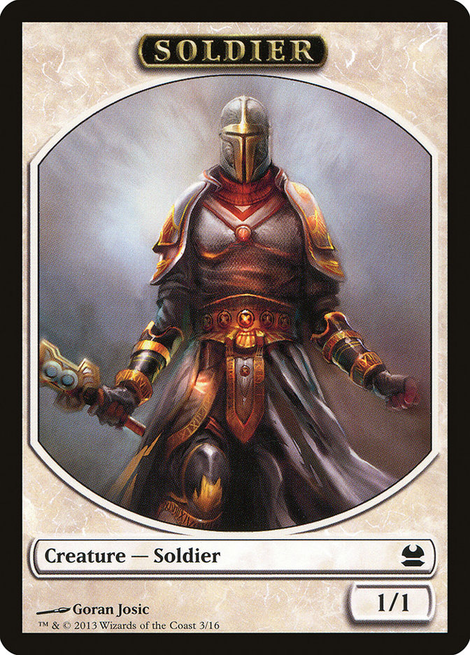 Soldier Token [Modern Masters Tokens] - The Mythic Store | 24h Order Processing