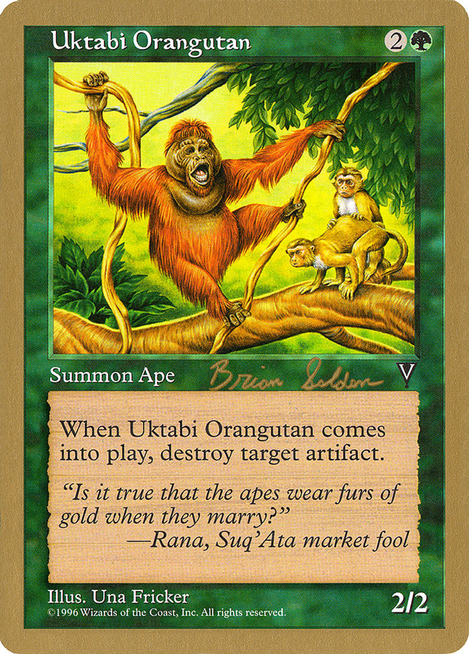 Uktabi Orangutan (Brian Selden) [World Championship Decks 1998] - The Mythic Store | 24h Order Processing