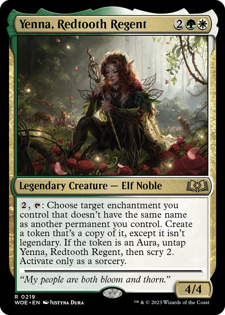 Yenna, Redtooth Regent [Wilds of Eldraine] - The Mythic Store | 24h Order Processing