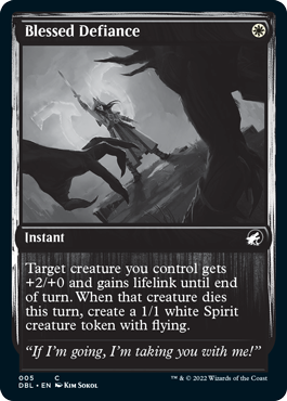 Blessed Defiance [Innistrad: Double Feature] - The Mythic Store | 24h Order Processing