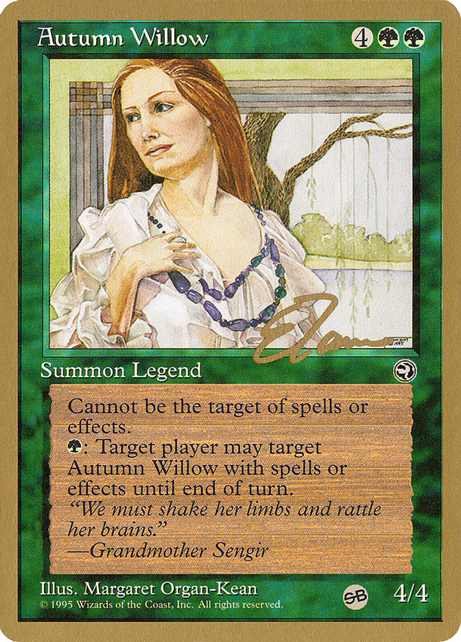 Autumn Willow (Eric Tam) (SB) [Pro Tour Collector Set] - The Mythic Store | 24h Order Processing