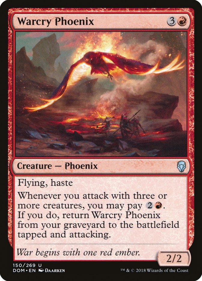 Warcry Phoenix [Dominaria] - The Mythic Store | 24h Order Processing