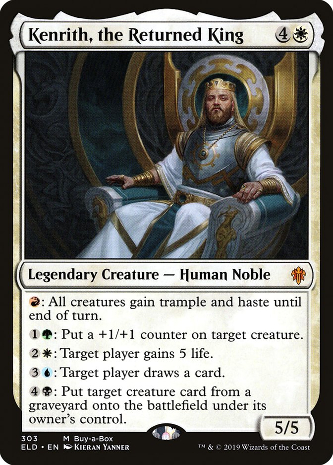 Kenrith, the Returned King (Buy-A-Box) [Throne of Eldraine Promos] - The Mythic Store | 24h Order Processing