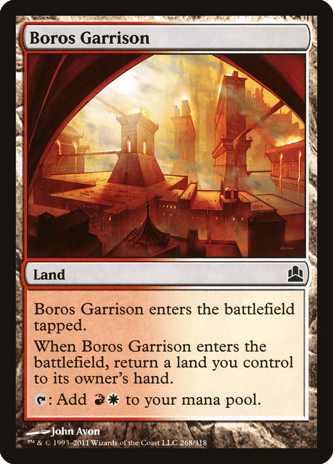 Boros Garrison [Commander 2011] - The Mythic Store | 24h Order Processing