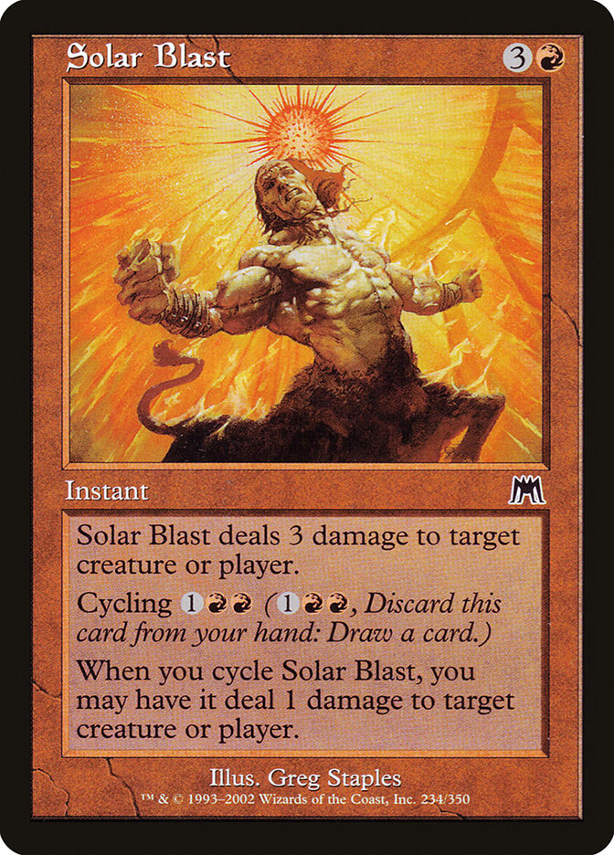 Solar Blast [Onslaught] - The Mythic Store | 24h Order Processing