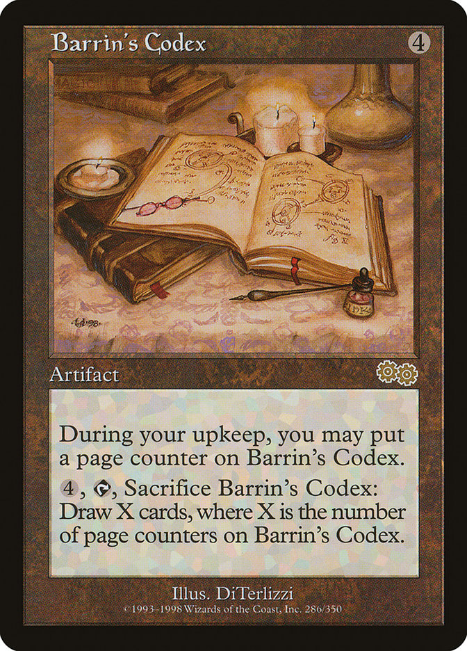 Barrin's Codex [Urza's Saga] - The Mythic Store | 24h Order Processing