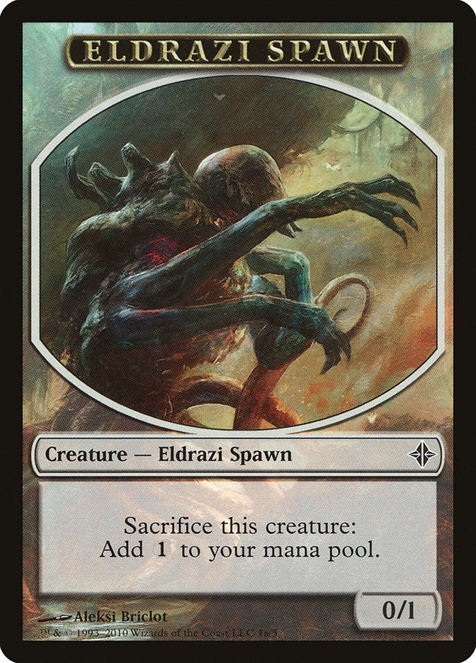 Eldrazi Spawn Token (1a/5) [Rise of the Eldrazi Tokens] - The Mythic Store | 24h Order Processing