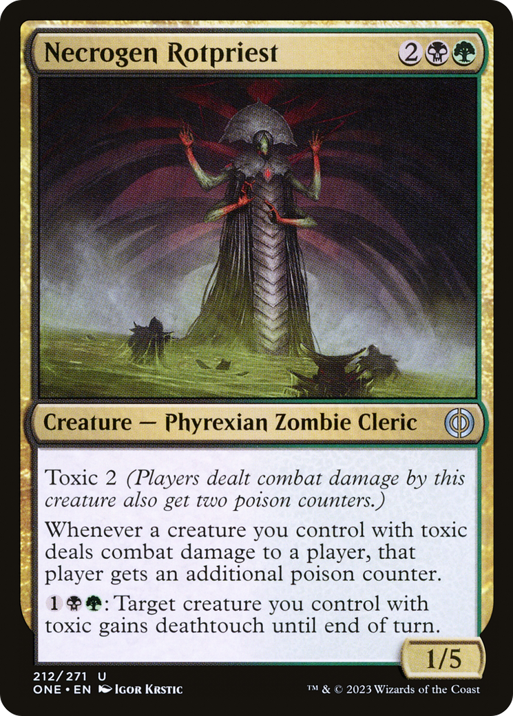 Necrogen Rotpriest [Phyrexia: All Will Be One] - The Mythic Store | 24h Order Processing