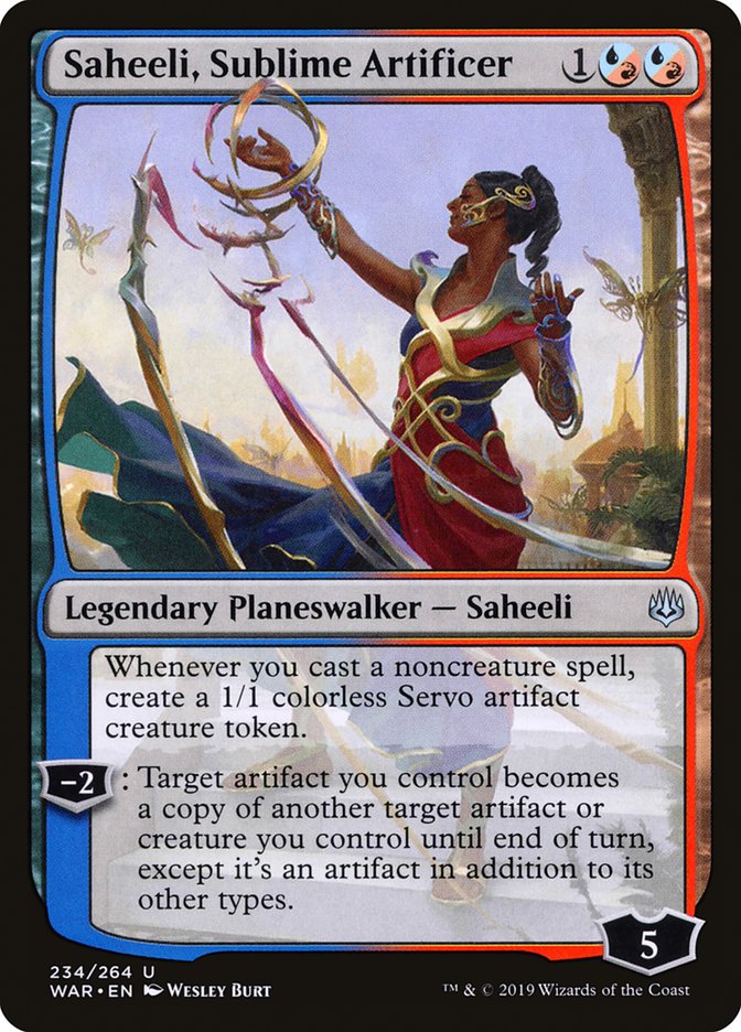 Saheeli, Sublime Artificer [War of the Spark] - The Mythic Store | 24h Order Processing