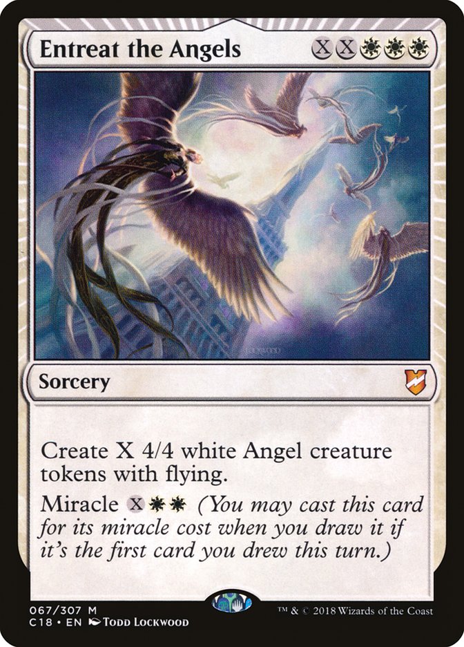 Entreat the Angels [Commander 2018] - The Mythic Store | 24h Order Processing