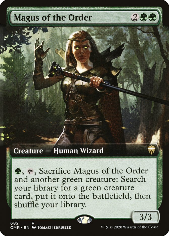 Magus of the Order (Extended Art) [Commander Legends] - The Mythic Store | 24h Order Processing