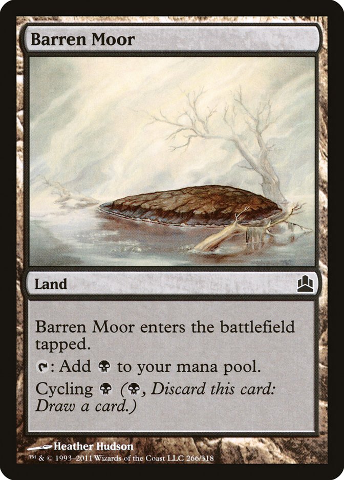 Barren Moor [Commander 2011] - The Mythic Store | 24h Order Processing