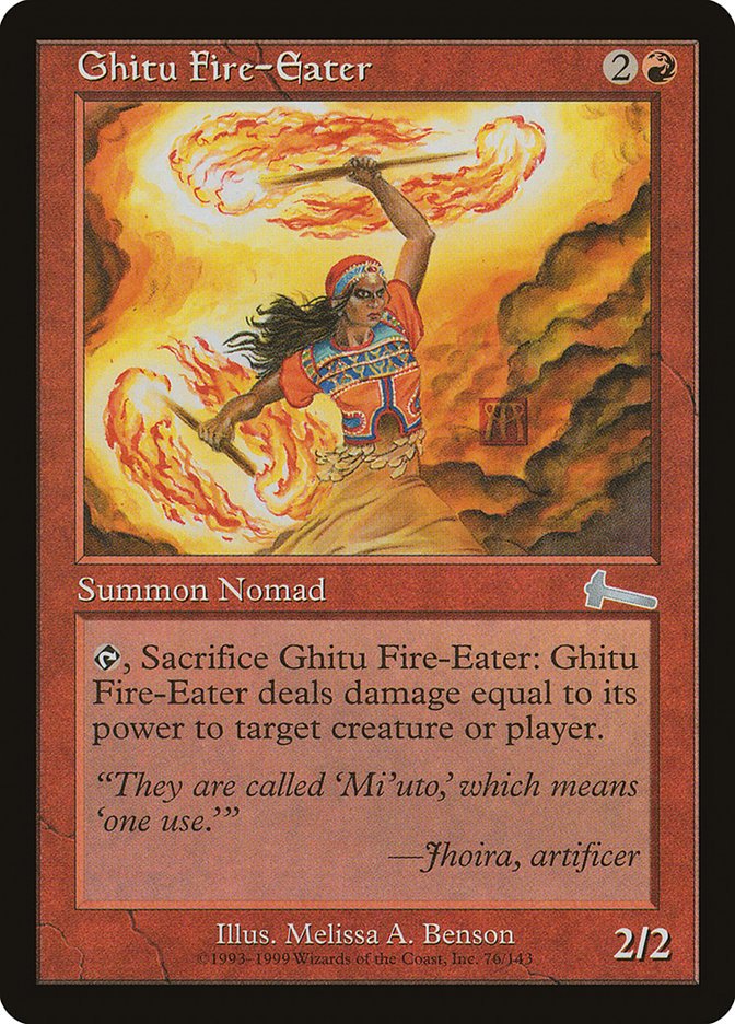 Ghitu Fire-Eater [Urza's Legacy] - The Mythic Store | 24h Order Processing
