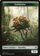 Beast // Saproling Double-Sided Token [Zendikar Rising Commander Tokens] - The Mythic Store | 24h Order Processing
