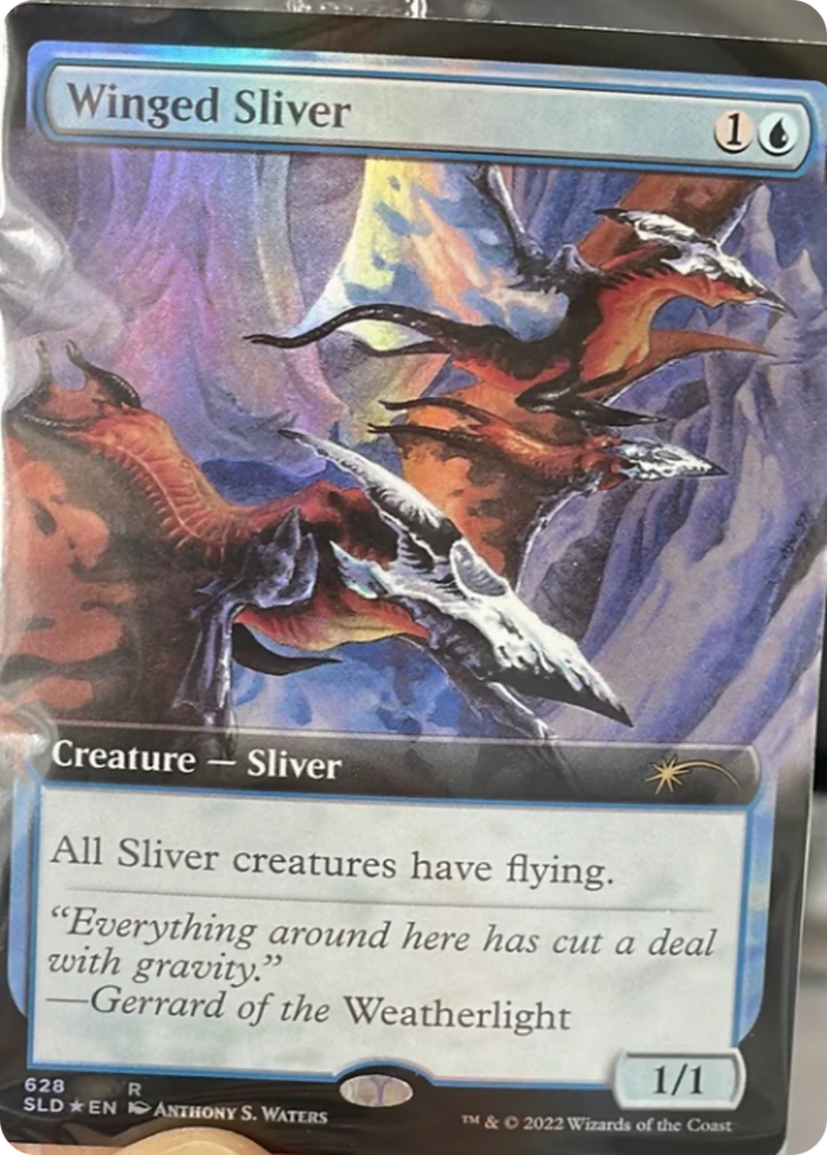 Winged Sliver (Extended Art) [Secret Lair Drop Promos] - The Mythic Store | 24h Order Processing