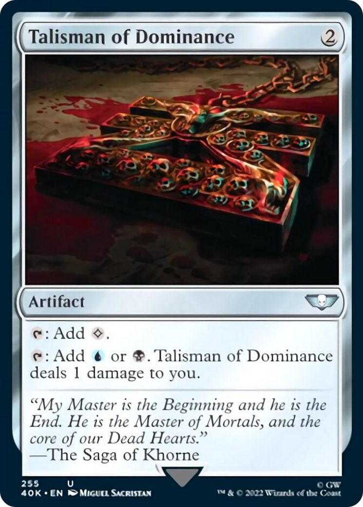 Talisman of Dominance (255) [Warhammer 40,000] - The Mythic Store | 24h Order Processing