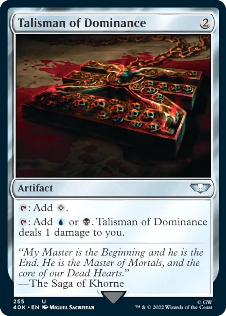 Talisman of Dominance (255) (Surge Foil) [Warhammer 40,000] - The Mythic Store | 24h Order Processing