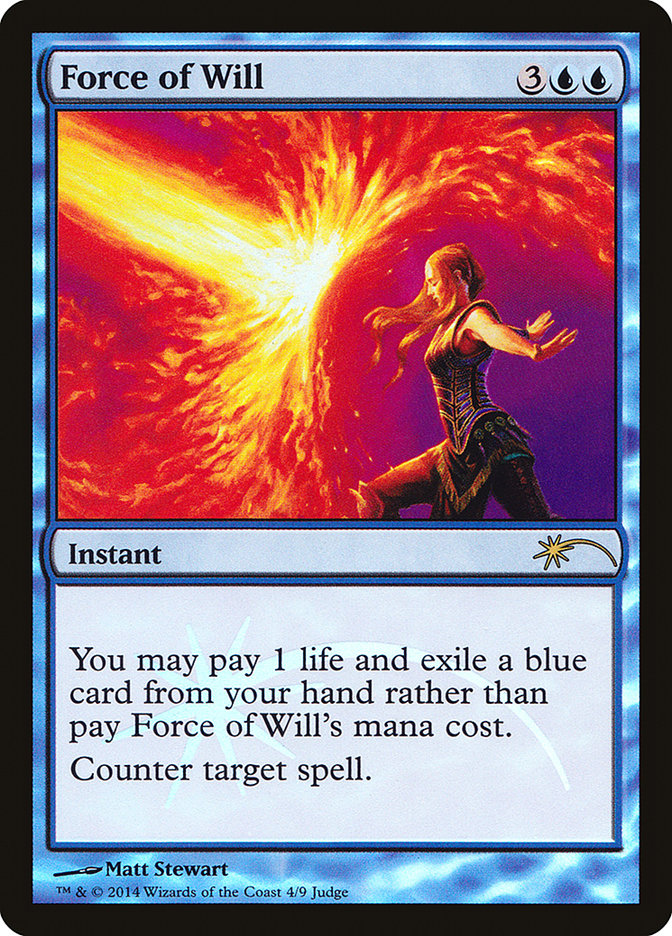 Force of Will [Judge Gift Cards 2014] - The Mythic Store | 24h Order Processing