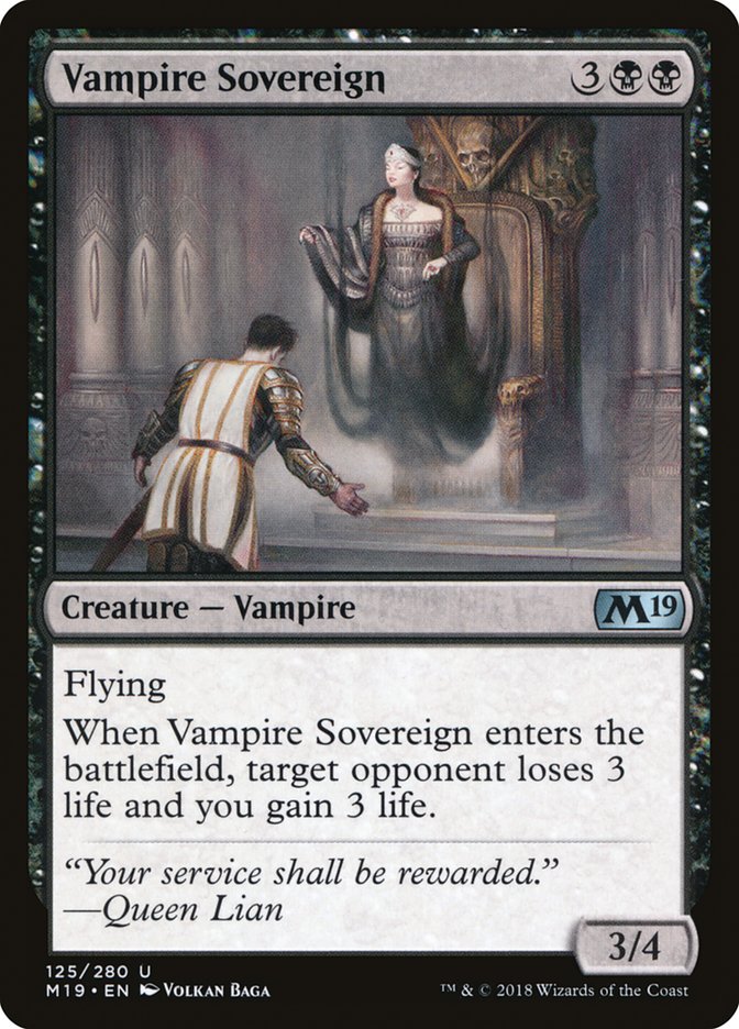 Vampire Sovereign [Core Set 2019] - The Mythic Store | 24h Order Processing