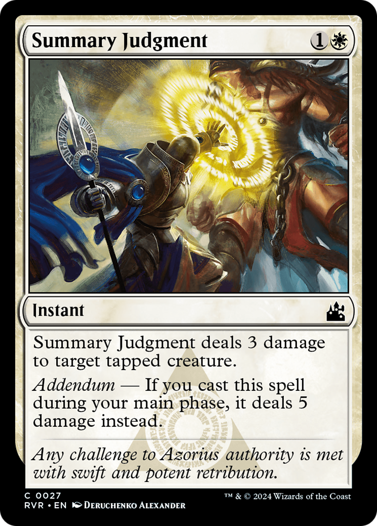 Summary Judgment [Ravnica Remastered] - The Mythic Store | 24h Order Processing