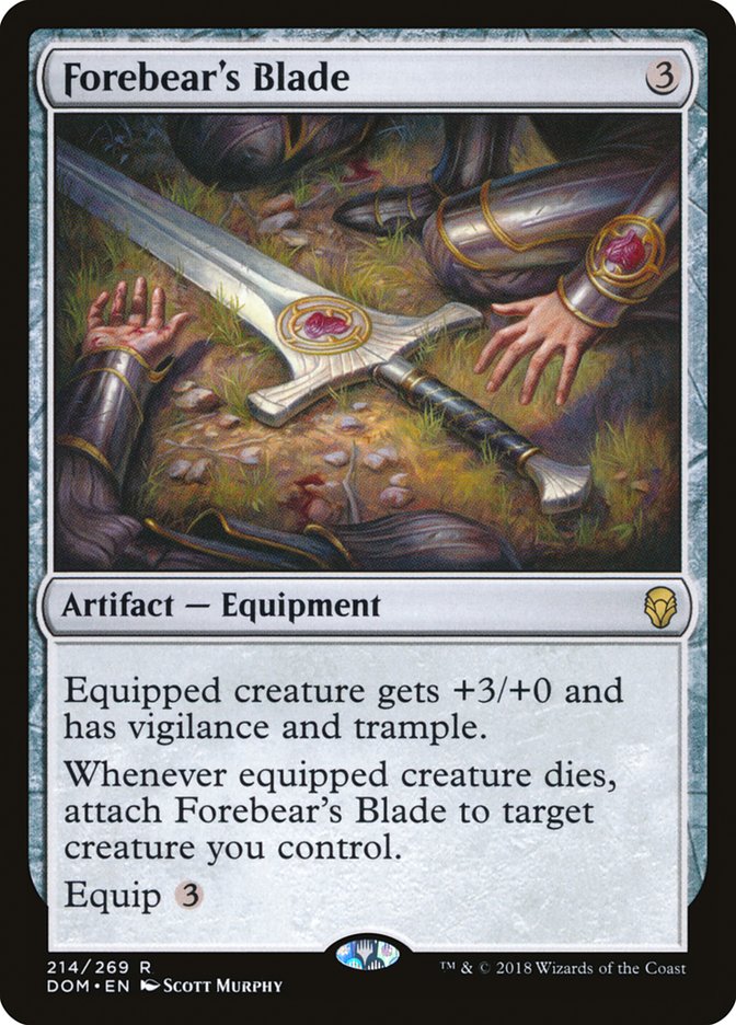 Forebear's Blade [Dominaria] - The Mythic Store | 24h Order Processing
