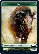 Beast // Saproling Double-Sided Token [Core Set 2021 Tokens] - The Mythic Store | 24h Order Processing