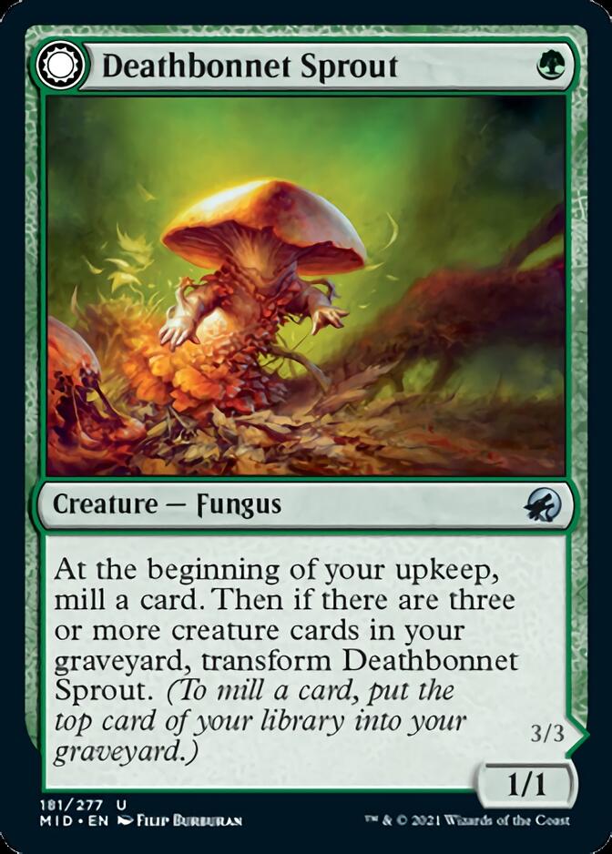 Deathbonnet Sprout // Deathbonnet Hulk [Innistrad: Midnight Hunt] - The Mythic Store | 24h Order Processing