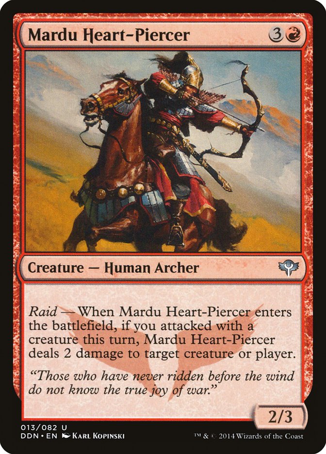 Mardu Heart-Piercer [Duel Decks: Speed vs. Cunning] - The Mythic Store | 24h Order Processing