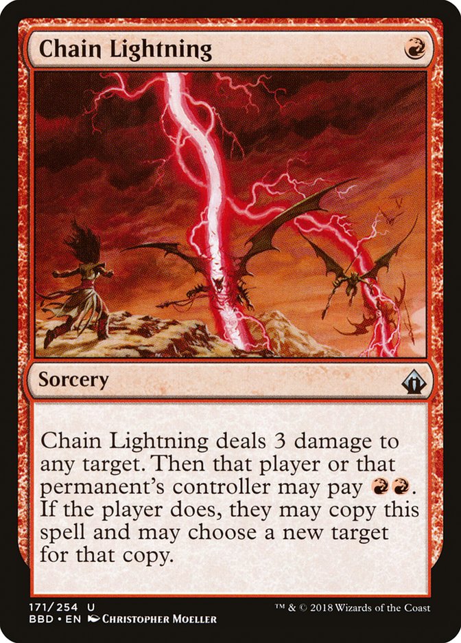 Chain Lightning [Battlebond] - The Mythic Store | 24h Order Processing