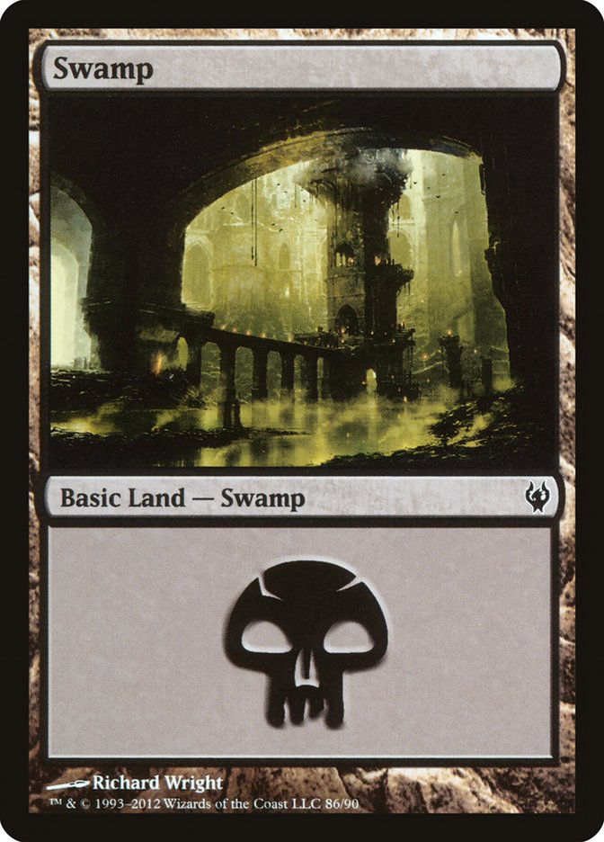 Swamp (86) [Duel Decks: Izzet vs. Golgari] - The Mythic Store | 24h Order Processing