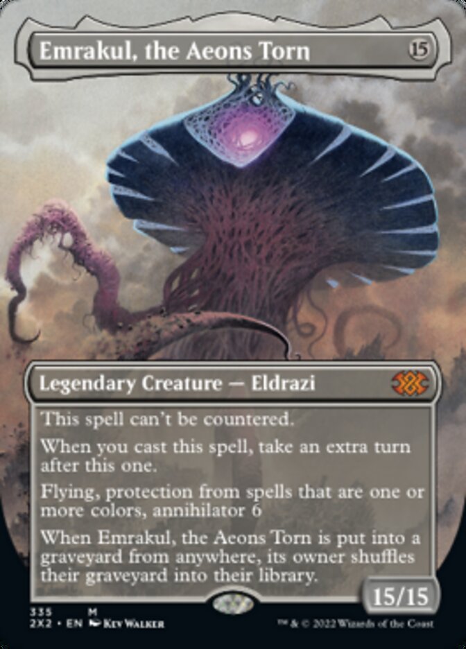 Emrakul, the Aeons Torn (Borderless Alternate Art) [Double Masters 2022] - The Mythic Store | 24h Order Processing