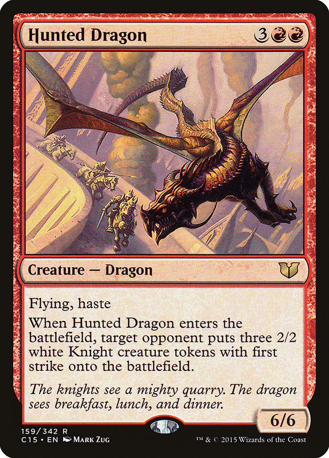 Hunted Dragon [Commander 2015] - The Mythic Store | 24h Order Processing